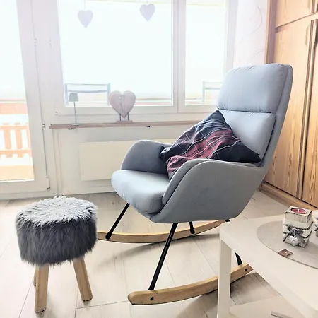 Modernes Wohlfuehlstudio Im Haus Eldorado Mit Traumaussicht 洛伊克巴德