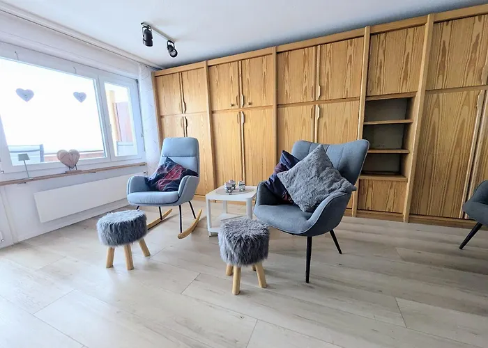 Modernes Wohlfühlstudio Im Haus Eldorado Mit Traumaussicht *