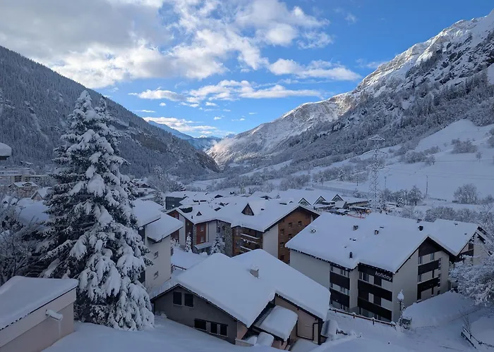 Modernes Wohlfühlstudio Im Haus Eldorado Mit Traumaussicht